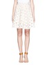 Main View - Click To Enlarge - STELLA MCCARTNEY - Heart patterned cotton A-lined skirt
