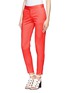 Front View - Click To Enlarge - STELLA MCCARTNEY - Zipped cuff wool pants