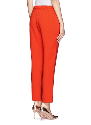 Back View - Click To Enlarge - STELLA MCCARTNEY - Taylor stretch cady jogging pants