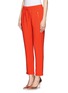 Front View - Click To Enlarge - STELLA MCCARTNEY - Taylor stretch cady jogging pants