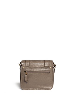 Back View - Click To Enlarge - PROENZA SCHOULER - 'PS1' leather pouch