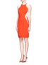 Figure View - Click To Enlarge - STELLA MCCARTNEY - Victoria contrast panel sleeveless dress