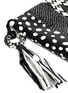 Detail View - Click To Enlarge - RAFÉ - Celia contrast prints snakeskin clutch