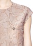 Detail View - Click To Enlarge - STELLA MCCARTNEY - Gisella python jacquard dress