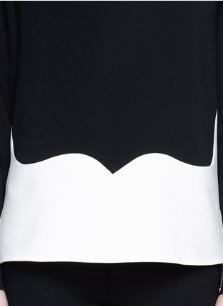 Detail View - Click To Enlarge - STELLA MCCARTNEY - Contrast panel top