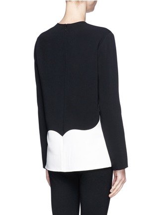 Back View - Click To Enlarge - STELLA MCCARTNEY - Contrast panel top