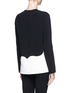 Back View - Click To Enlarge - STELLA MCCARTNEY - Contrast panel top