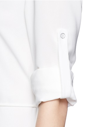 Detail View - Click To Enlarge - RAG & BONE - Prairie bib front shirt dress