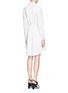 Figure View - Click To Enlarge - RAG & BONE - Prairie bib front shirt dress