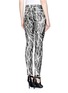Back View - Click To Enlarge - PROENZA SCHOULER - Twig print skinny jeans