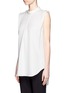 Front View - Click To Enlarge - 3.1 PHILLIP LIM - Stand collar silk sleeveless tunic
