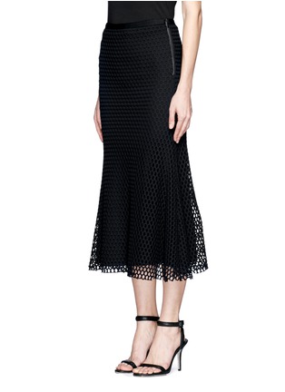 Front View - Click To Enlarge - ELIZABETH AND JAMES - 'Lila' mesh maxi skirt
