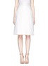 Main View - Click To Enlarge - THAKOON - Layered front A-line skirt