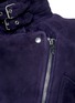 Detail View - Click To Enlarge - MC Q - Suede shearling gilet