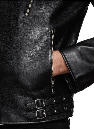 Detail View - Click To Enlarge - MC Q - Stitched panel biker jacket