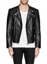Main View - Click To Enlarge - MC Q - Stitched panel biker jacket