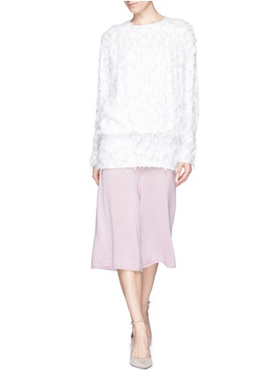 Figure View - Click To Enlarge - CHLOÉ - Cashmere knit culottes