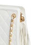 Detail View - Click To Enlarge - VINTAGE CHANEL - Tassel charm quilted leather bag