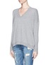 Front View - Click To Enlarge - J.CREW - Collection cashmere boyfriend V-neck sweater