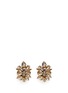 Main View - Click To Enlarge - ERICKSON BEAMON - 'Temptress' crystal cluster earrings