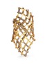 Main View - Click To Enlarge - ERICKSON BEAMON - 'Heart of Gold' gauzy crystal cuff