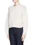 Front View - Click To Enlarge - CHLOÉ - Chunky knit cropped sweater