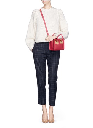 Figure View - Click To Enlarge - CHLOÉ - Chunky knit cropped sweater