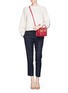 Figure View - Click To Enlarge - CHLOÉ - Chunky knit cropped sweater