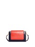 Detail View - Click To Enlarge - MULBERRY - 'Pembroke' colourblock leather satchel