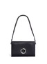 Main View - Click To Enlarge - ALEXANDER WANG - 'Riot' woven chain convertible leather clutch