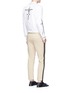 Figure View - Click To Enlarge - PORTS 1961 - Corded appliqué cotton twill shirt