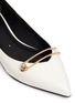 Detail View - Click To Enlarge - STELLA LUNA - 'Stella' turnlock bar ankle strap leather flats