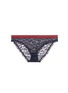 Main View - Click To Enlarge - 72930 - 'Firecracker' leopard mesh tulle briefs