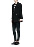 Figure View - Click To Enlarge - CALVIN KLEIN 205W39NYC - Stretch cady pants