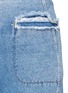 Detail View - Click To Enlarge - ESTEBAN CORTAZAR - High waist flared denim pants