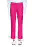 Main View - Click To Enlarge - CÉDRIC CHARLIER - Virgin wool cropped pants