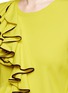 Detail View - Click To Enlarge - CÉDRIC CHARLIER - Cascading ruffle sweater