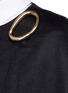Detail View - Click To Enlarge - CO - Oversized buckle virgin wool cape