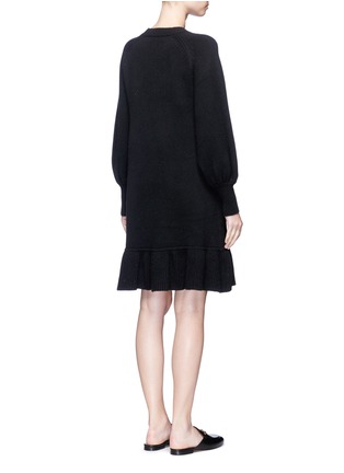Back View - Click To Enlarge - CO - Bishop sleeve wool-cashmere knit dress