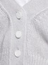 Detail View - Click To Enlarge - ADEAM - Off-shoulder cotton-cashmere chunky knit cardigan