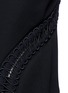 Detail View - Click To Enlarge - DION LEE - Coil laced wool canvas high-low vest