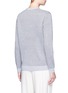 Back View - Click To Enlarge - KENZO - Eye embroidered wool blend sweater