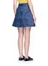 Back View - Click To Enlarge - KENZO - 'Tanami' Flower jacquard A-line skirt
