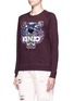 Front View - Click To Enlarge - KENZO - 'Tiger' embroidered sweatshirt