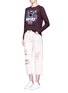 Figure View - Click To Enlarge - KENZO - 'Tiger' embroidered sweatshirt