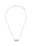 Main View - Click To Enlarge - MESSIKA - 'Baby Move' diamond 18k white gold necklace