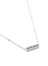 Figure View - Click To Enlarge - MESSIKA - 'Baby Move' diamond 18k white gold necklace
