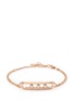 Main View - Click To Enlarge - MESSIKA - 'Move' diamond 18k rose gold bracelet