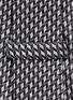 Detail View - Click To Enlarge - ARMANI COLLEZIONI - Arrowhead jacquard tie