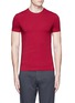 Main View - Click To Enlarge - ARMANI COLLEZIONI - Slim fit cotton T-shirt